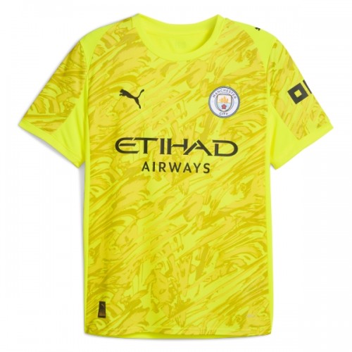 Golmanski Nogometni Dresovi Manchester City 2025-26 Žuta Golmanski Nogometni Dresovi Manchester City 2025-26 Žuta
